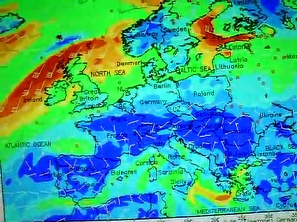 Météo du lundi 26 decembre 2011 et rappelle des événements climatique et terrestre a travers le monde.