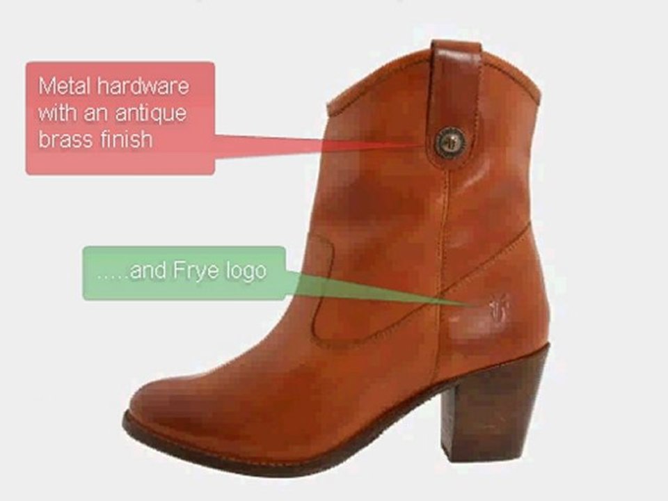 FRYE JACKIE BUTTON SHORT BOOT
