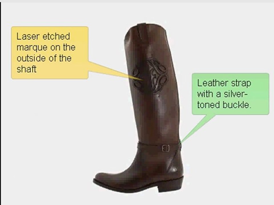 FRYE RIDER LOGO BOOT
