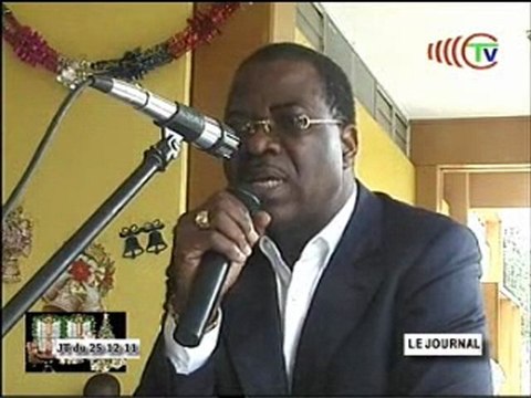 Les enfants malades hospitalisés au CHU de Brazzaville fêtent la noël dans l’allégresse