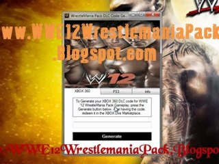 How to Download WWE 12 WrestleMania Pack DLC Crack Free on Xbox 360 - PS3!!