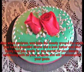 A message from Yashaii Moran to Crissy Moran on his birthday