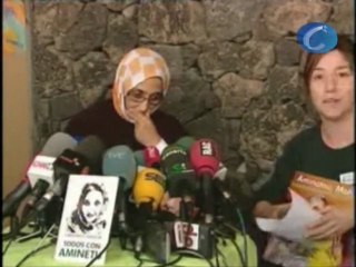 Haidar quiere volver al Sáhara ''viva o muerta''