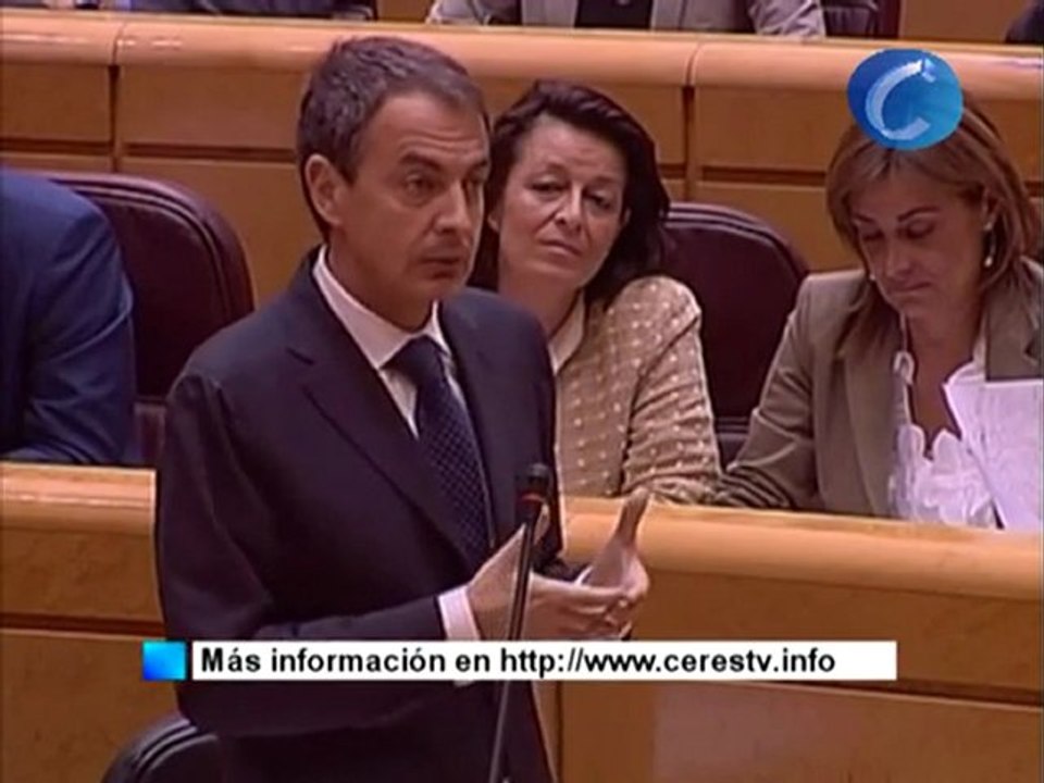 Zapatero: La tasa de paro ha llegado al nivel más alto'