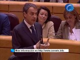 Zapatero: La tasa de paro ha llegado al nivel más alto'