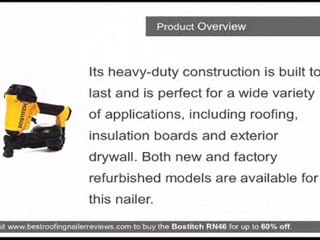 Bostitch RN46 Coil Roofing Nailer Review