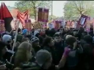 Los universitarios británicos se rebelan