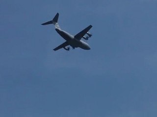 Départ pour Toulouse de l'A400M F-WWMT de l'Antaturk Airshow (21.07.2011) à 17h30