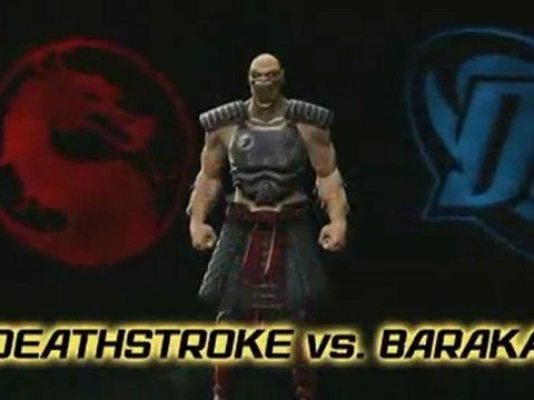 Mortal Kombat vs DC Universe (360) - Wonder Woman, Kitana, Deathstroke, Baraka