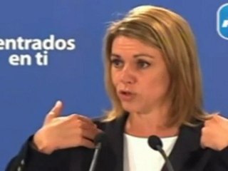 22M: Cospedal arremete contra Zapatero