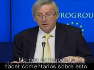 Jean-Claude Juncker habla de Strauss-Kahn