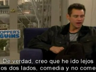 Jim Carrey: 'Hice mi nueva película por los pingüinos'