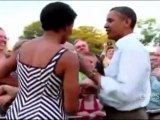 Imágenes insólitas de Barck Obama consolando un bebé