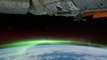 La ISS capta desde el espacio estas espectaculares imágenes de una aurora austral