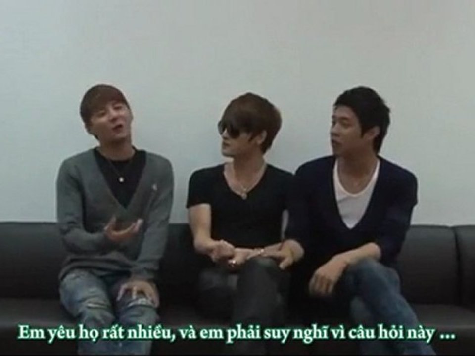 [Vietsub][RO!Hikari Subteam] Christmas Message from JYJ