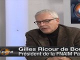 TiVimmo le JT de Mardi 03 Janvier 2012- Edition Spéciale FNAIM avec Gilles Ricour de Bourgies-