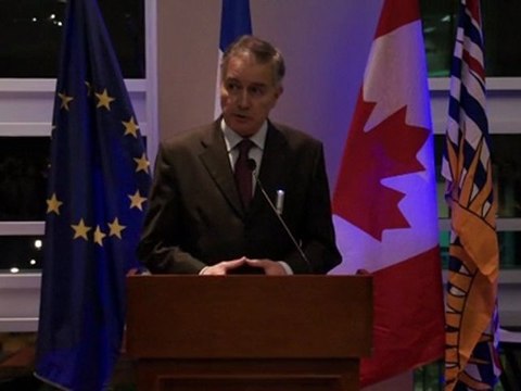 Visite en Colombie-Britannique de Philippe Zeller, ambassadeur de France au Canada.