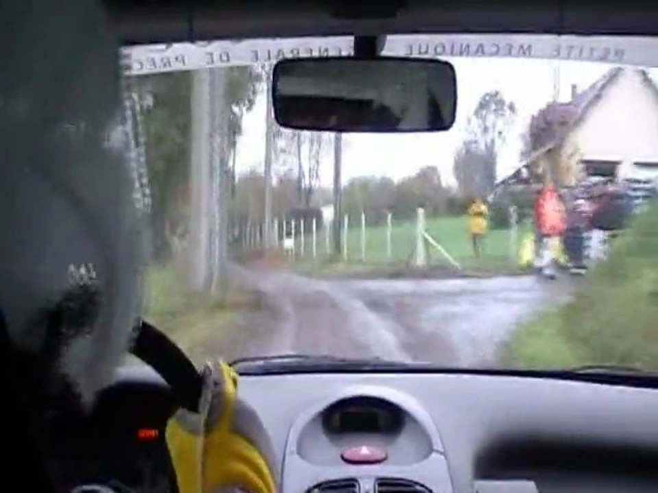 rallye de beuzeville 2011 es1 206 xs a6k fleury / batté