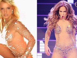 JLO vs Britney  Naked Faceoff