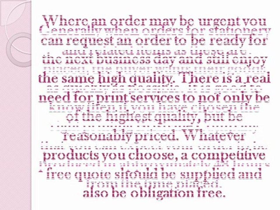 Choosing Quality Printing Services
