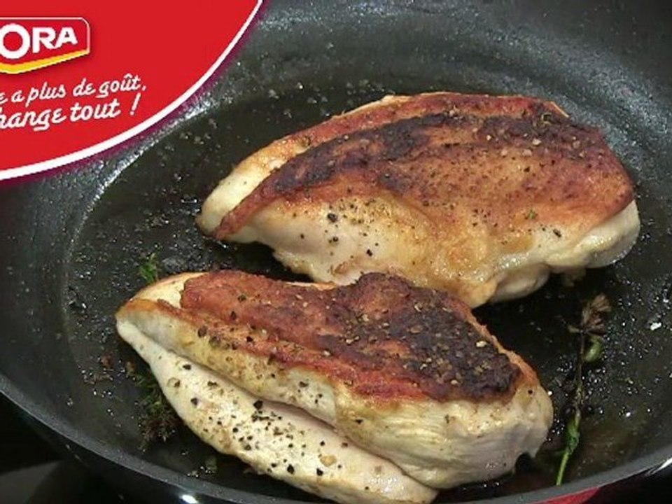 Cuire un blanc de volaille - 750 Grammes