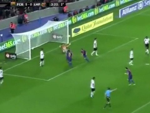 Le Barça marque 9 buts en Coupe du Roi !