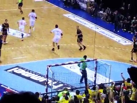 Stochl et Dumoulin en action - Chambéry vs Montpellier