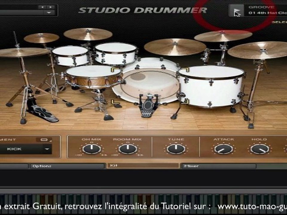 TUTO MAO : Studio Drummer Native Instruments