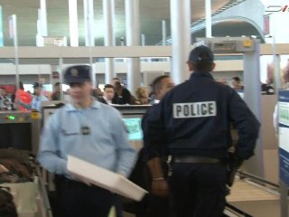 Déplacement de Claude Guéant à Roissy