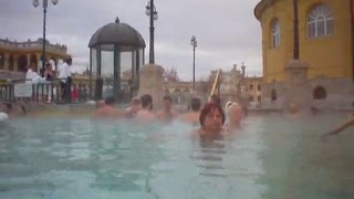les bains Széchenyi à BUDAPEST