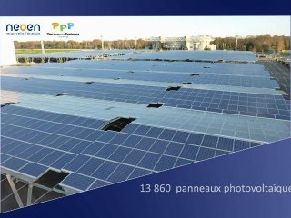 Timebox-Prod Vidéo de Chantier en accéléré d'une centrale solaire-Ombrières