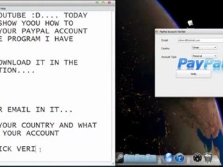 2011 Paypal Account Verifier working 100%