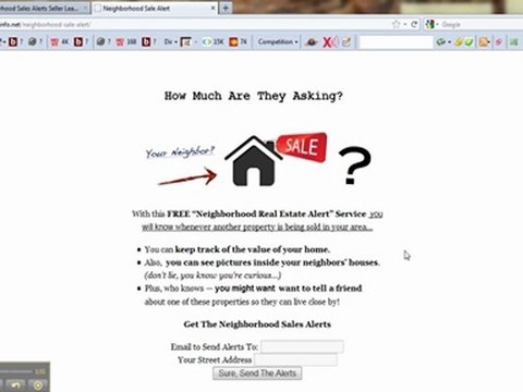 Bring in More Seller Leads Using This Real Estate Marketing Squeeze Page?