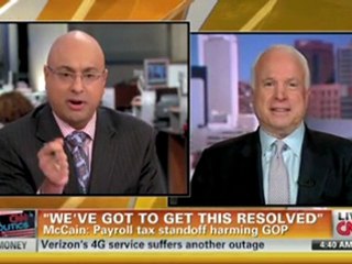 McCain says Obama Needs to Show 'More Leadership Than Going Shopping'
