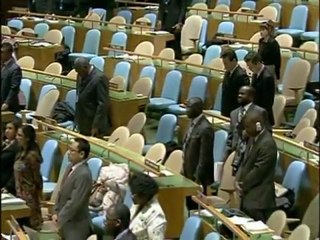 UN moment of silence for Kim Jong-il