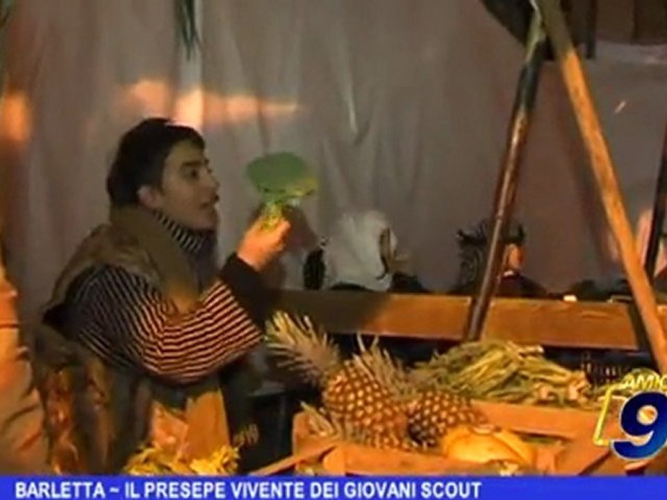 Barletta |  Il presepe vivente dei giovani scout