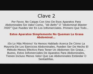 ¿Como Perder Barriga? 2