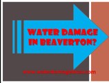 Water Damage Company Beaverton OR