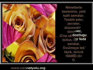 Allah'ın Güzel İsimleri Esma-ül Hüsna Şiir ve Dua www.cennetyolu.org