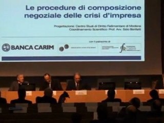 Convegno Banca Carim per la crisi d'impresa.wmv