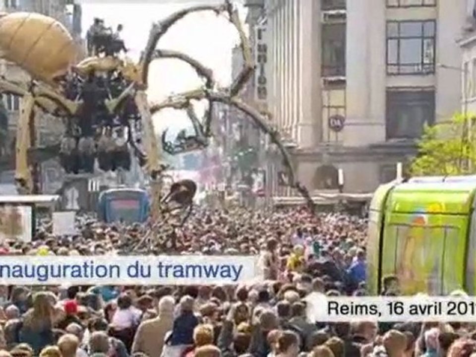Best of INAUGURATION du TRAMWAY de REIMS