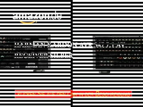 Harman Kardon AVR 347 7.1 AV Receiver silber