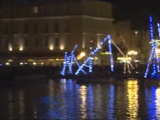 Le défilé de noël des pointus de Sanary