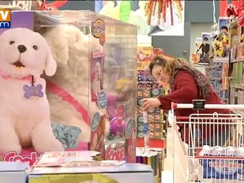 Promotion de jouets de Noël pour la grande distribution