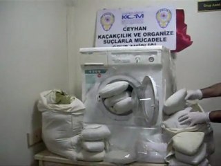 çamaşır makinesinde esrar