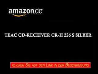 Teac CD-Receiver CR-H 226 S silber