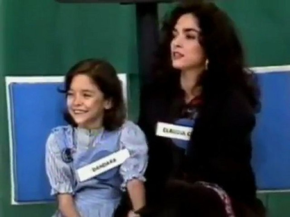 Claudia Ohana e Dandara Guerra - Domingão do Faustão em 1992