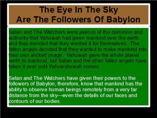 MYSTERY BABYLON AND THE TECHNOLOGY OF DECEPTION
