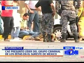 Autoridades mexicanas capturan a presunto integrante del cartel de "Los Zetas" - NTN24.com