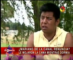 MARIANO QUIERE RENUNCIAR